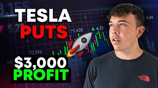 How I Made $3,000 Trading TSLA Puts