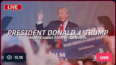 President Donald J. Trump Holds Caucus Rally in Las Vegas - 1/27/24