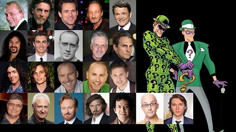 Animated Voice Comparison- The Riddler (Batman)