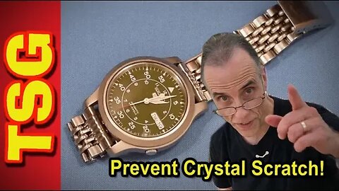 Make Your Own Watch Crystal Protector