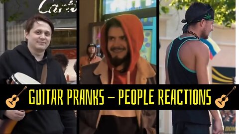 Guitar Prank Compilation - People Reactions #3