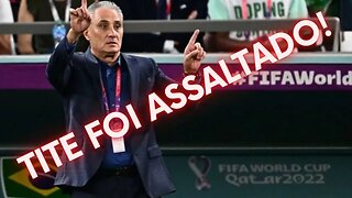 Tite é assaltado e ainda leva puxão de orelha do bandido por ter perdido a Copa do Mundo!