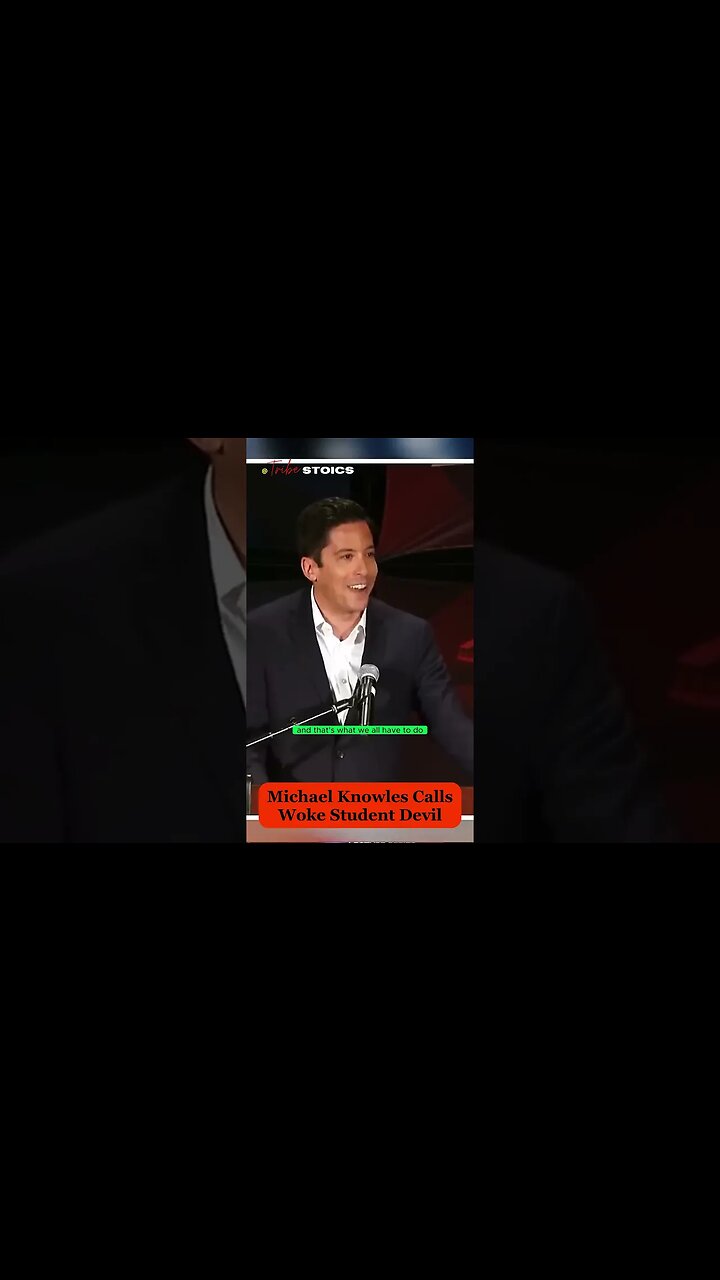 @MichaelKnowles Calls Woke Student “Devil”