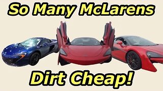 So Many McLaren Exotics For Cheap At IAA