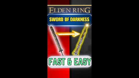 How to get The Sword of Darkness Elden Ring #eldenring