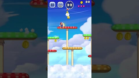 Super Mario Run 5-1 All Pink Coins