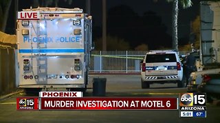 Murder investigation at Motel 6