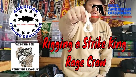Rigging the Strike King Rage Craw