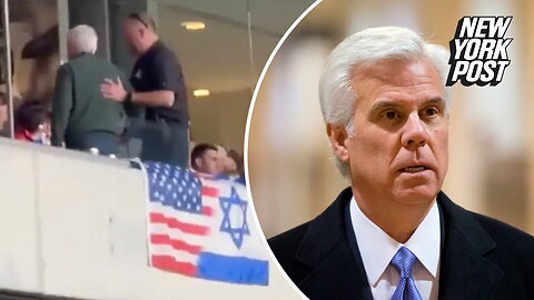 NJ political boss kicked out of Philadelphia Eagles suite after draping Israel flag