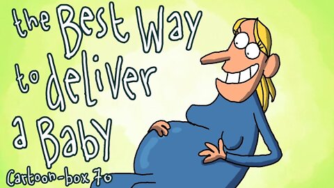 The Best Way To Deliver A Baby Cartoon-Box 70