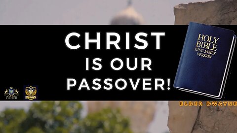 Fit2Fight4Christ Ministries INC presents; Christ is our Passover! #gospel #kingdom