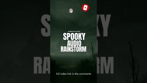 NEW Spooky Rainstorm w/ thunder for your Halloween Ambiance