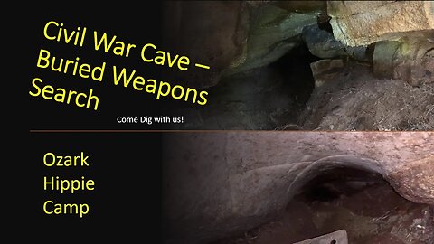 Civil War Cave - Buried Weapons Search 4