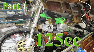 125cc Pit Bike Part 1