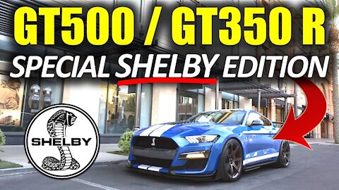 Introducing the Shelby Signature Edition GT500 and GT350!