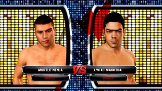 UFC Undisputed 3 Gameplay Lyoto Machida vs Murilo Ninja (Pride)