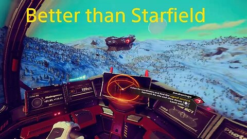 No Man's Sky A VR Game lands on planets No loading screen needed #PSVR2 #VR Better than Starfield