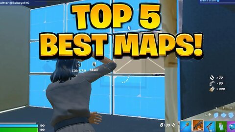 Top 5 Best Creative Maps In Chapter 4....