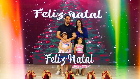 Nós desejamos um Feliz Natal | Murillo, Mariana e família