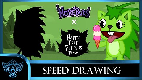Speed Drawing: Happy Tree Friends Fanon - Juggles | Mobebuds Style