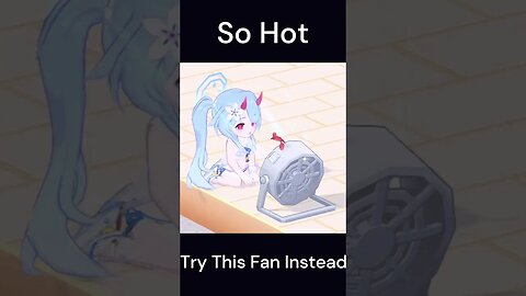 I wish I had this fan instead because I am so hot today. #fan #chise #hot