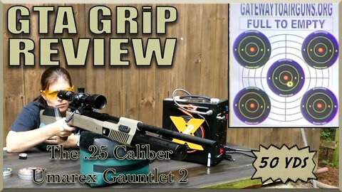 GTA GRiP REVIEW – The.25 Caliber Umarex Gauntlet 2 - Gateway to Airguns Airgun Review