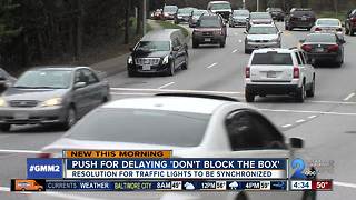 City Council president wants to delay "Don't Block the Box" campaign