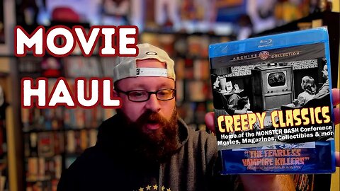 Creepy Classics Blu-ray and VHS Horror movie haul #unboxing #hammerhorror #horror