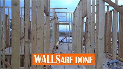 DIY HOME BUILD | EP. 037 WALLS ARE DONE
