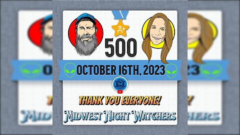 500 Subscribers Celebration - Midwest Night Watchers!