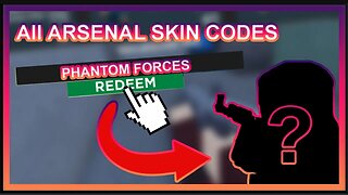 ALL ROBLOX ARSENAL SKIN CODES!