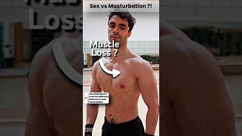 Sex VS Masturbation ! REAL Effect on Fitness 🔥 #musclebuilding #fatloss #fitnesstips