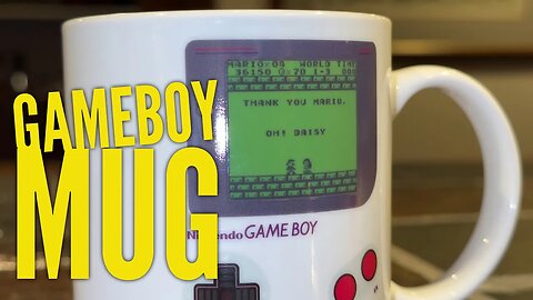 Nintendo Gameboy Heat Changing Coffee Mug