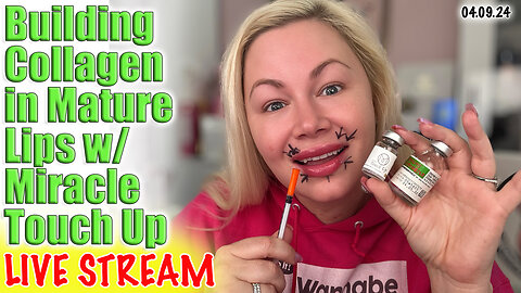 Live Building Collagen in Lips w/ Miracle Touch Up, AceCosm | Code Jessica10 Saves
