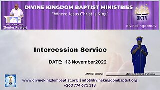 Intercession Service (13/11/22)