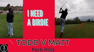 I need a birdie Todd v Matt Park Hills back nine part 1