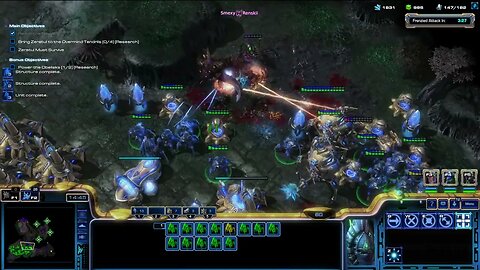 Starcraft 2 Wings of Liberty Co-Op Archon Mode W/ Ft. Erfat - Brutal - Smexy Renskii Gameplay