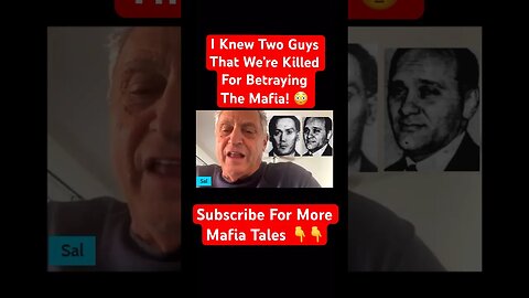 I Knew Two Guys That We’re Killed For Betraying The Mafia! 😳 #mafia #crime #hitman #criminal