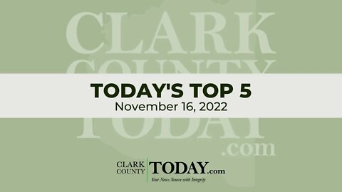 📰 Today's Top 5 • November 16, 2022