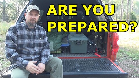 Truck Camping Kit, For Fun Or Emergency Response