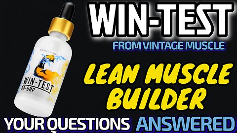 WIN-TEST REVIEW - EVERYTHING YOU NEED TO KNOW ABOUT THE 5A-OHP ANABOLIC PRECURSOR BY VINTAGE MUSCLE