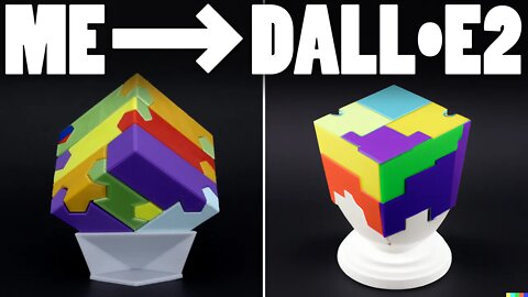 DALL•E 2 redesigns my Tsugite Cube