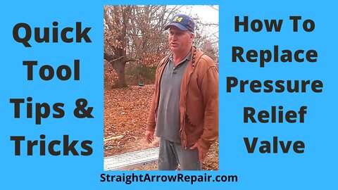 How to Replace Pressure Relief Valve #shorts