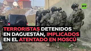 Terroristas detenidos entregaron armas para el atentado en Moscú