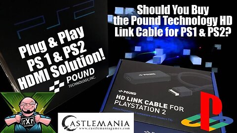 Plug & Play HDMI for PlayStation & PS2! Should You Buy the Pound Technologies HD Link HDMI Cable