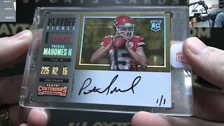 BEST PATRICK MAHOMES CARD PULLS EVER!