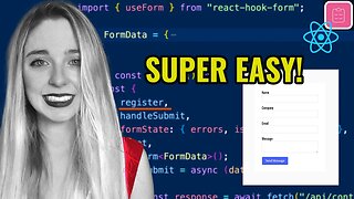React Hook Form Tutorial for Beginners - Next JS