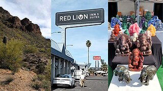 Tucson Gem Show 2024 – Shopping for Crystals at The Red Lion Inn & Visiting Gates Pass!