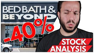 BBBY Stock is DONE | Bed Bath & Beyond Stock Analysis | Meme Stocks