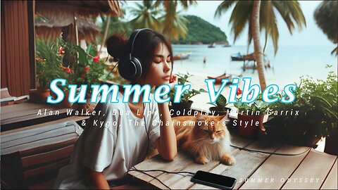 Summer Vibes 🌊 Alan Walker, Dua Lipa, Coldplay, Martin Garrix & Kygo, The Chainsmokers Style